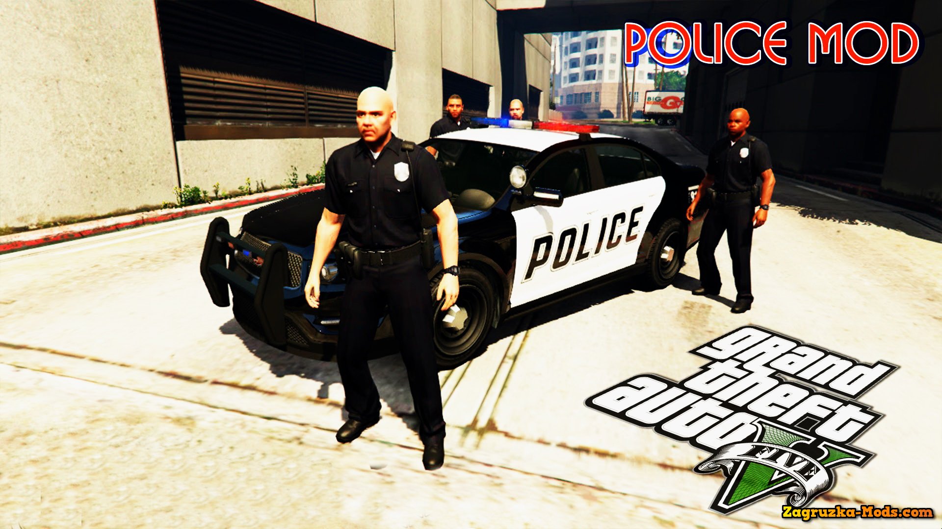 Overview of GTA V Police mode