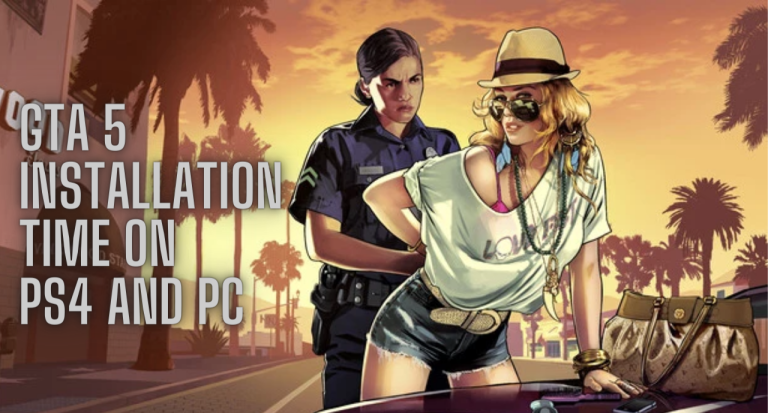 GTA 5 Installation Time on PS4 and PC